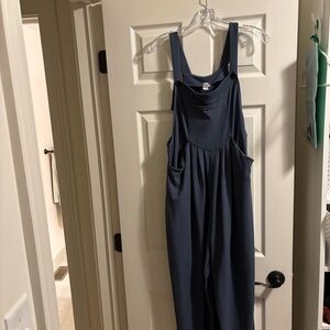 Stylish Blue Women's Jumpsuit